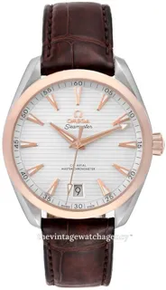 Omega Aqua Terra 220.23.41.21.02.001 Rose gold Silver