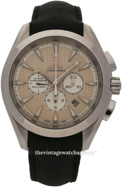 Omega Aqua Terra 231.13.44.50.09.001 44mm Stainless steel Ivory