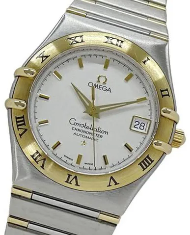 Omega Constellation 1202.30 35mm Yellow gold and Stainless steel White