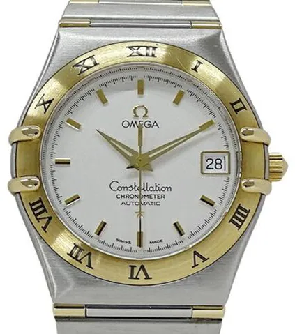 Omega Constellation 1202.30 35mm Yellow gold and Stainless steel White 2