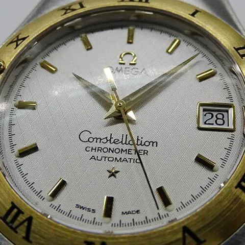 Omega Constellation 1202.30 35mm Yellow gold and Stainless steel White 12