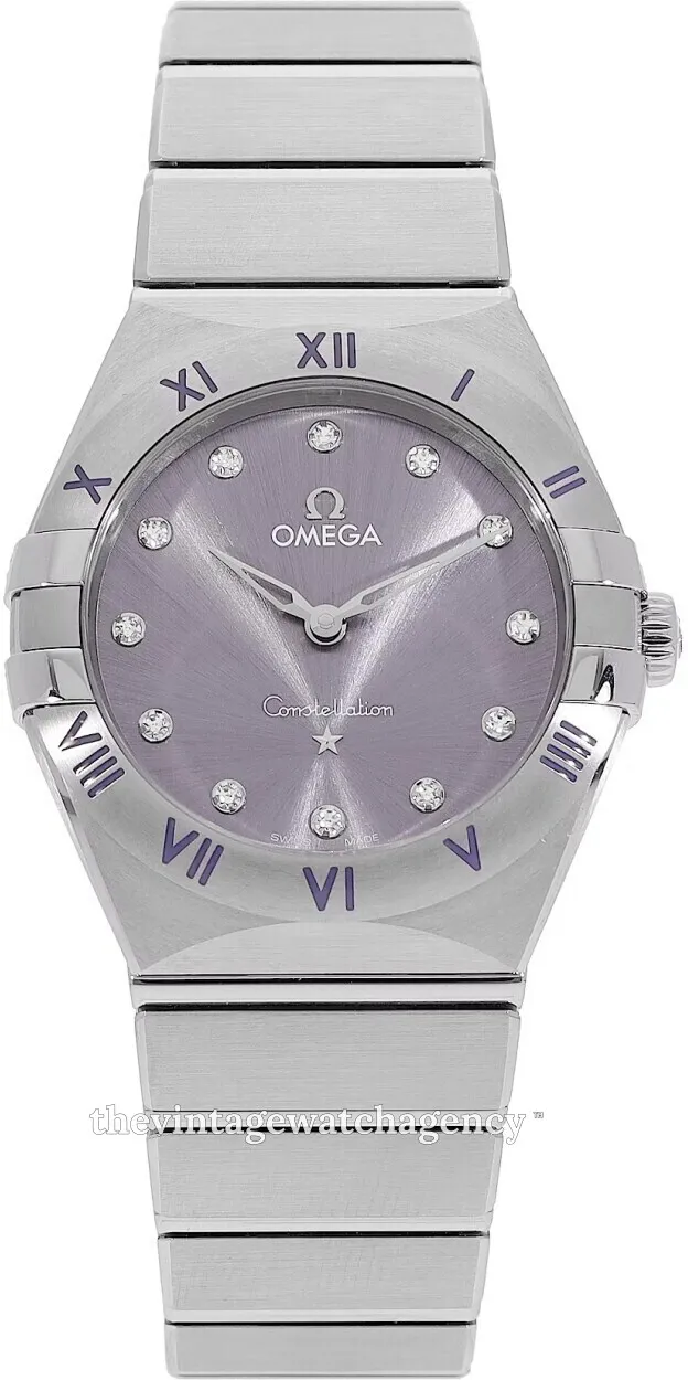 Omega Constellation 131.10.28.60.60.002 28mm Stainless steel Purple