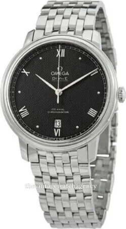 Omega De Ville 424.10.40.20.01.002 39.5mm Stainless steel Black