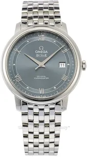 Omega De Ville 424.10.40.20.03.002 Stainless steel Blue