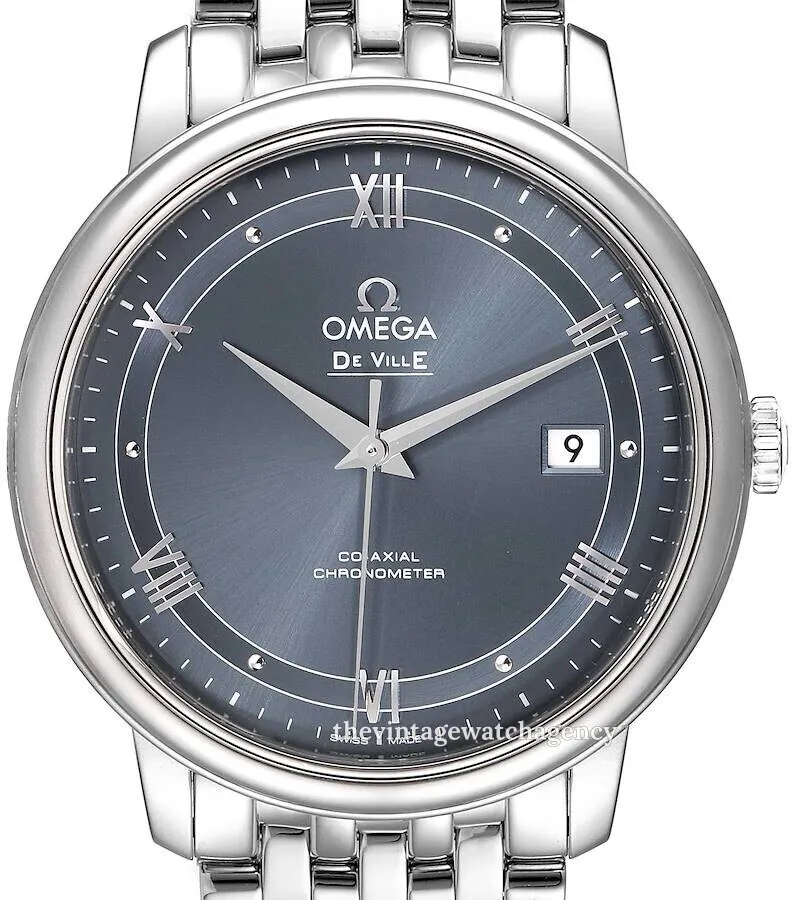 Omega De Ville 424.10.40.20.03.002 39.5mm Stainless steel Blue 1