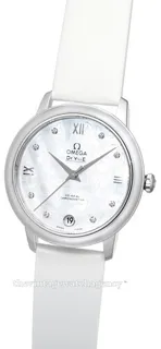 Omega De Ville Prestige 424.12.33.20.55.001 Stainless steel White