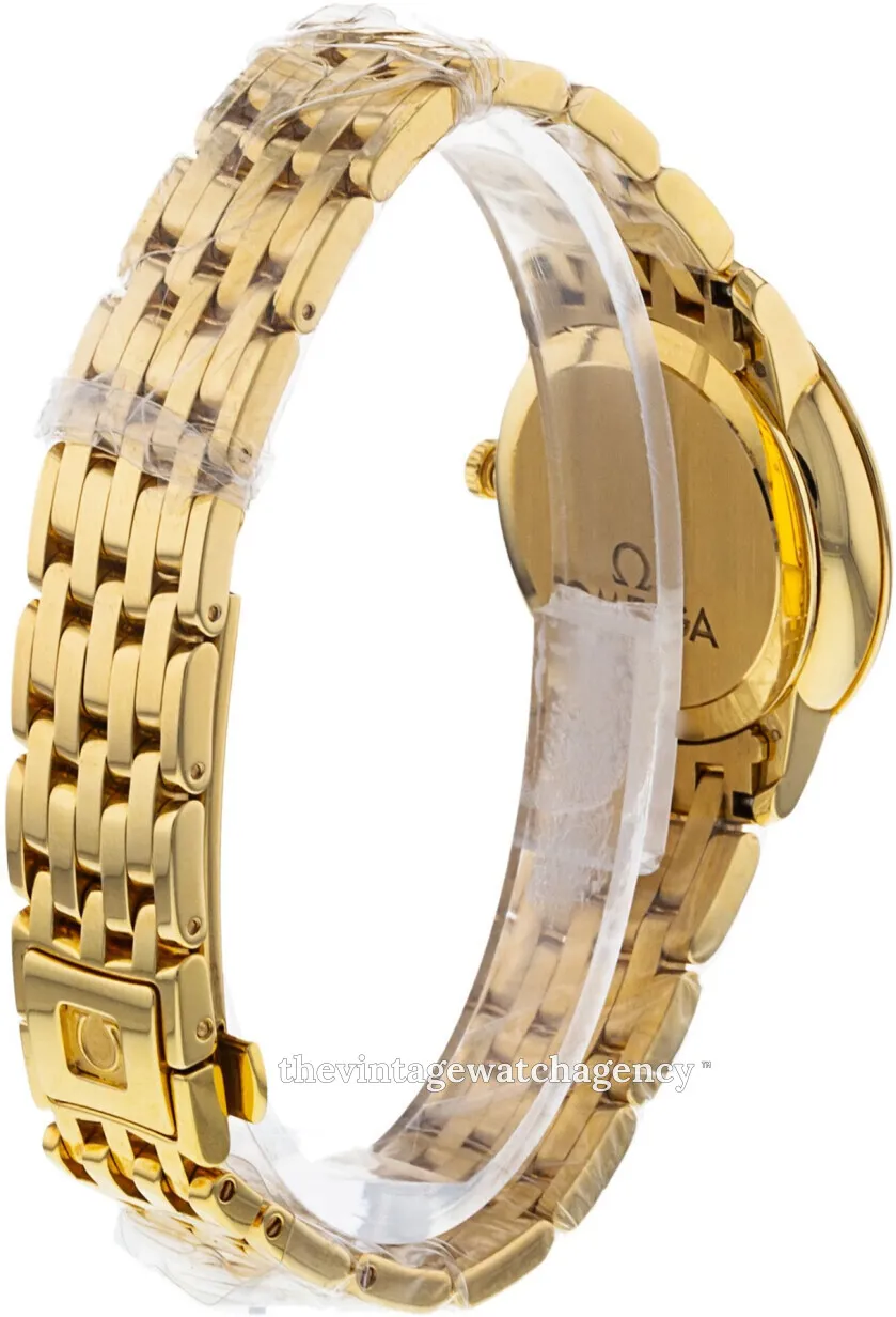 Omega De Ville 424.50.27.60.05.001 27.5mm Yellow gold White 1