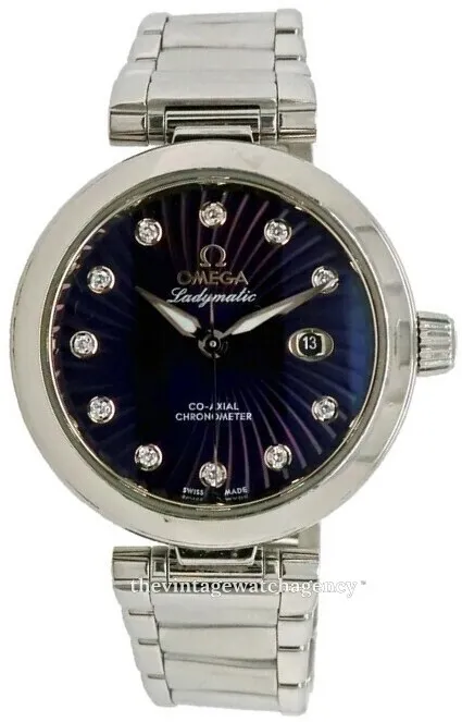 Omega De Ville 425.30.34.20.56.001 34mm Stainless steel Blue