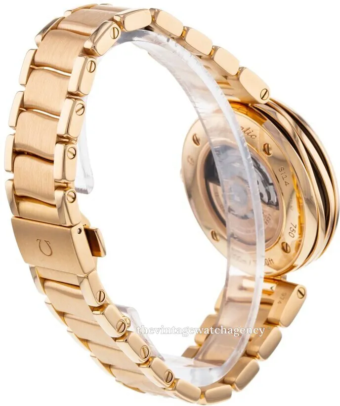 Omega De Ville 425.60.34.20.63.001 34mm 18k rose gold Brown 2