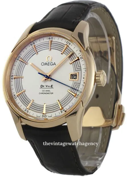 Omega De Ville 431.63.41.21.02.001 41mm Rose gold Silver 1