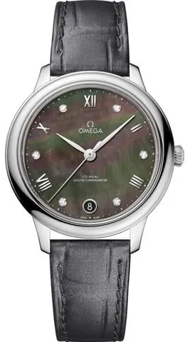 Omega De Ville 434.13.34.20.57.001 34mm Stainless steel Gray