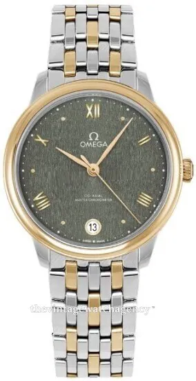 Omega De Ville 434.20.34.20.10.001 34mm Stainless steel Green