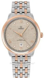 Omega De Ville 434.20.40.20.59.001 40mm Stainless steel Beige