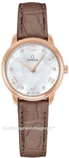 Omega De Ville 434.53.28.60.55.001 Sedna gold White