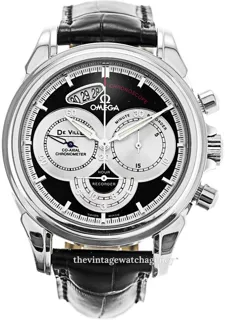 Omega De Ville 48505031 Stainless steel Black