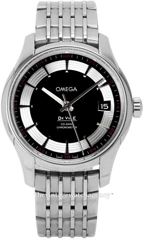 Omega De Ville Hour Vision 431.30.41.21.01.001 41mm Stainless steel Black