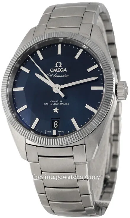 Omega Globemaster 130.30.39.21.03.001 39mm Stainless steel Blue