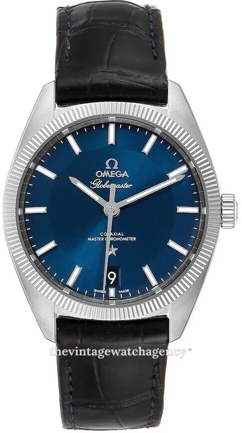 Omega Globemaster 130.33.39.21.03.001 39mm Stainless steel Blue