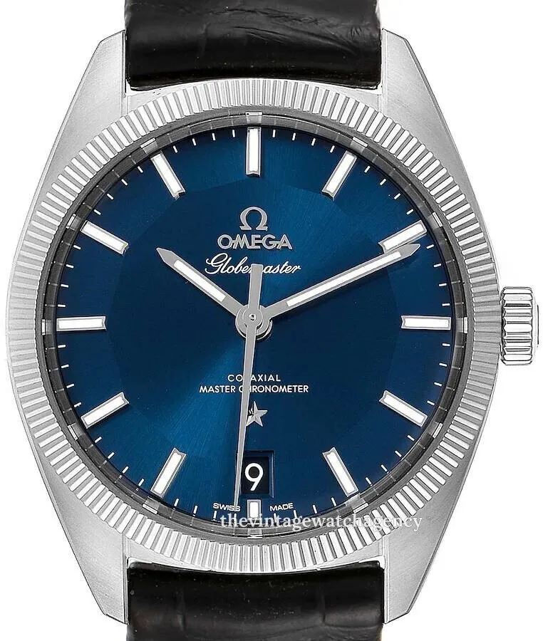 Omega Globemaster 130.33.39.21.03.001 39mm Stainless steel Blue 1