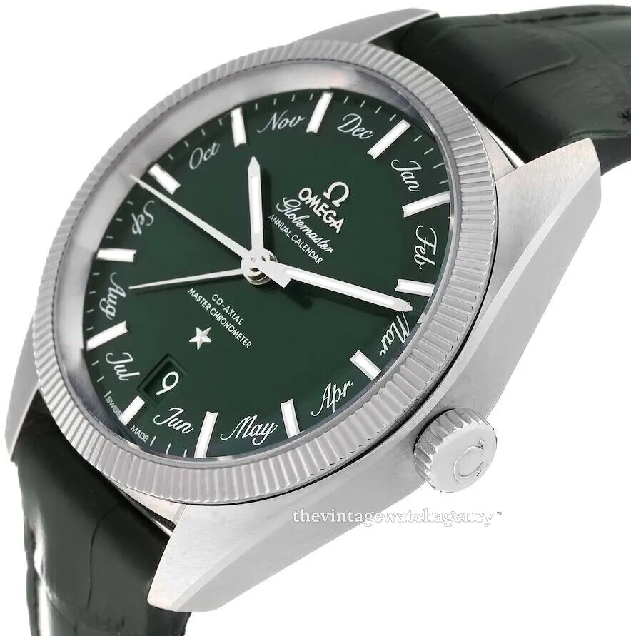 Omega Globemaster 130.33.41.22.10.001 41mm Stainless steel Green 2