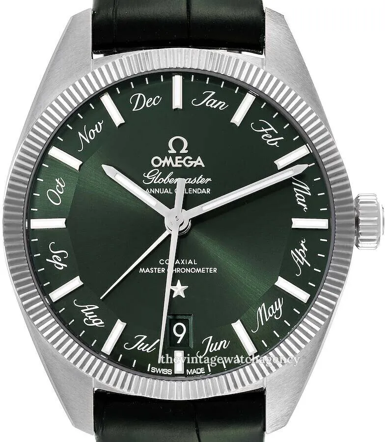 Omega Globemaster 130.33.41.22.10.001 41mm Stainless steel Green 1