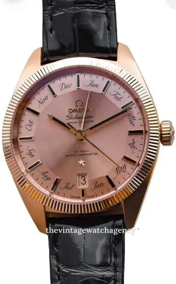 Omega Globemaster 130.53.41.22.99.002 41mm Rose gold Pink