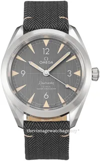 Omega Railmaster 220.12.40.20.01.001 Stainless steel Black