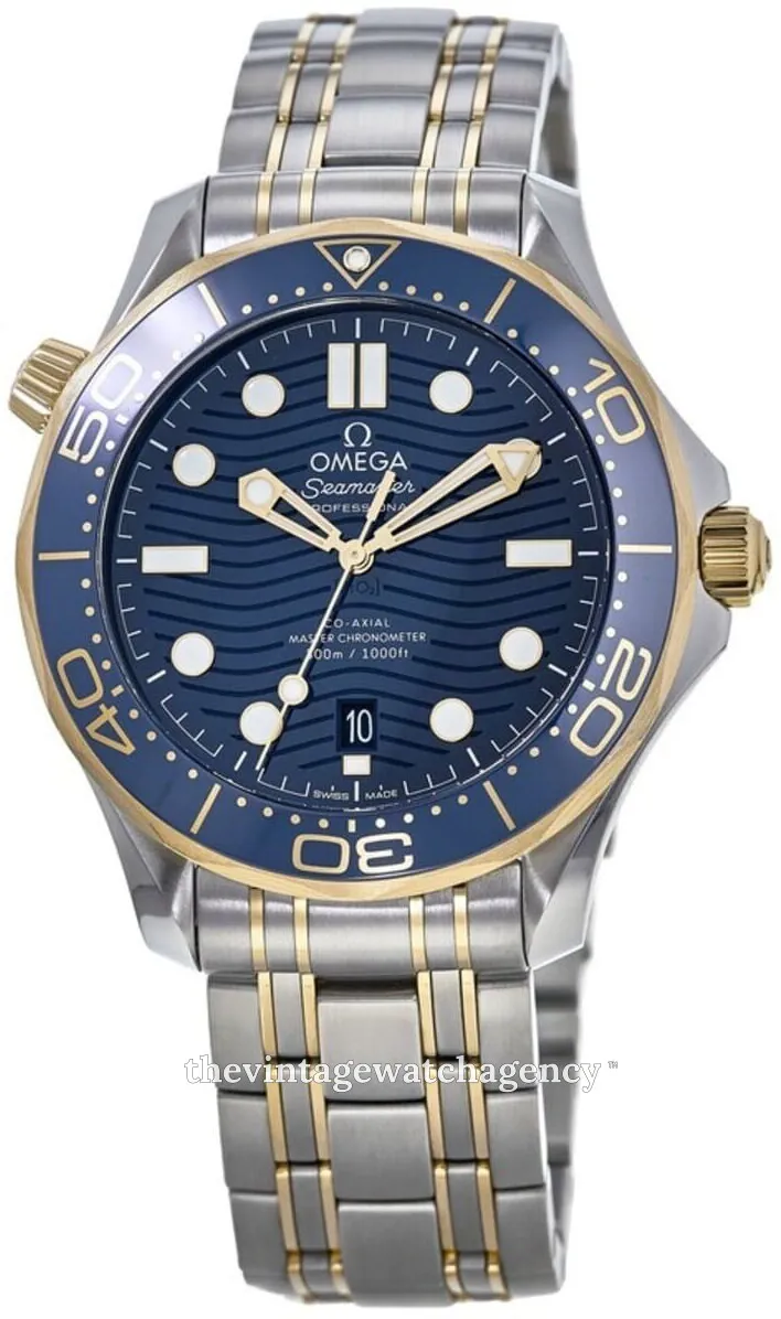 Omega Seamaster Diver 300M 210.20.42.20.03.001 42mm Stainless steel Blue