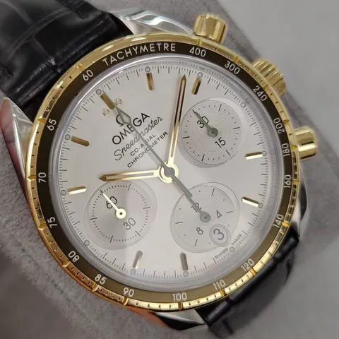 Omega Speedmaster 324.23.38.50.02.001 38mm Yellow gold and Stainless steel Silver 1