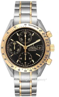 Omega Speedmaster 3313.50.00 18 carat yellow gold steel Black