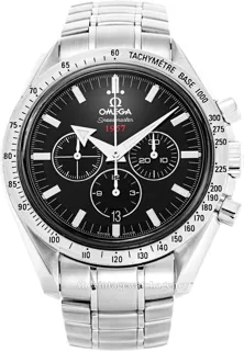 Omega Speedmaster Broad Arrow 321.10.42.50.01.001 Stainless steel Black