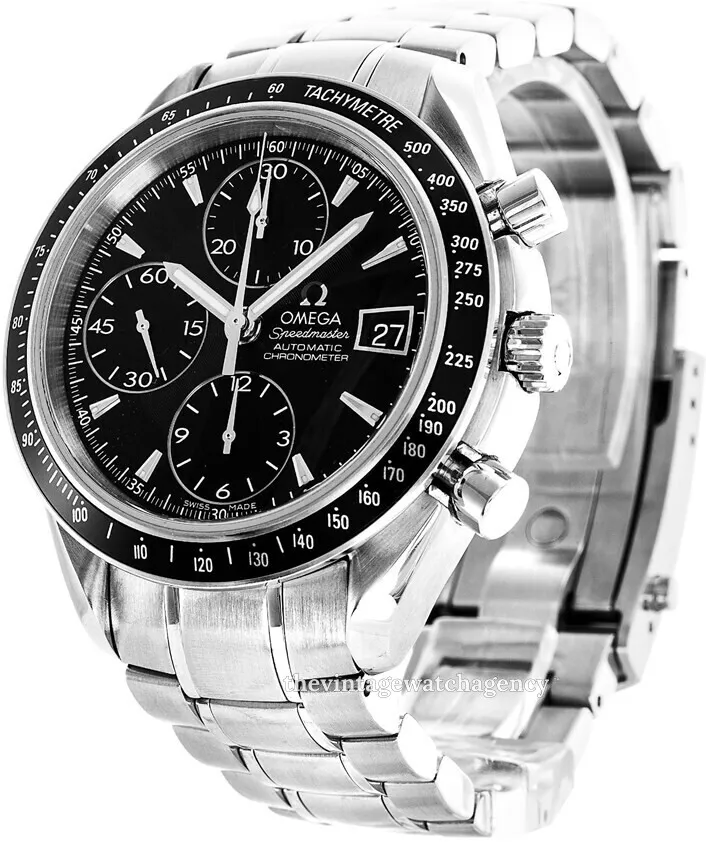 Omega Speedmaster Date 32105000 40mm Stainless steel Black 1