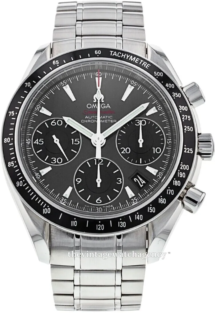 Omega Speedmaster Date 323.30.40.40.06.001 40mm Stainless steel Gray