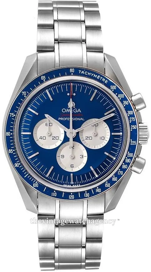 Omega Speedmaster Moonwatch 522.30.42.30.03.001 42mm Stainless steel Blue