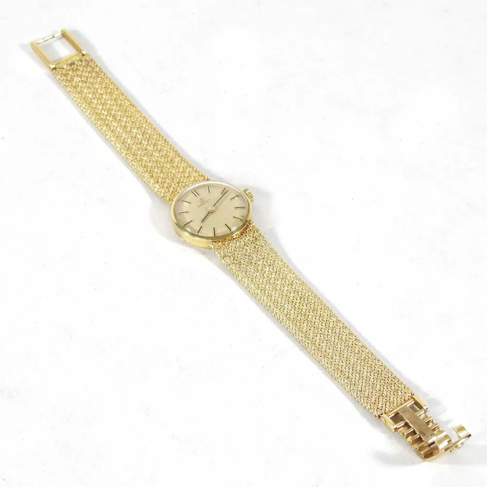 Omega 20mm 9ct Yellow gold