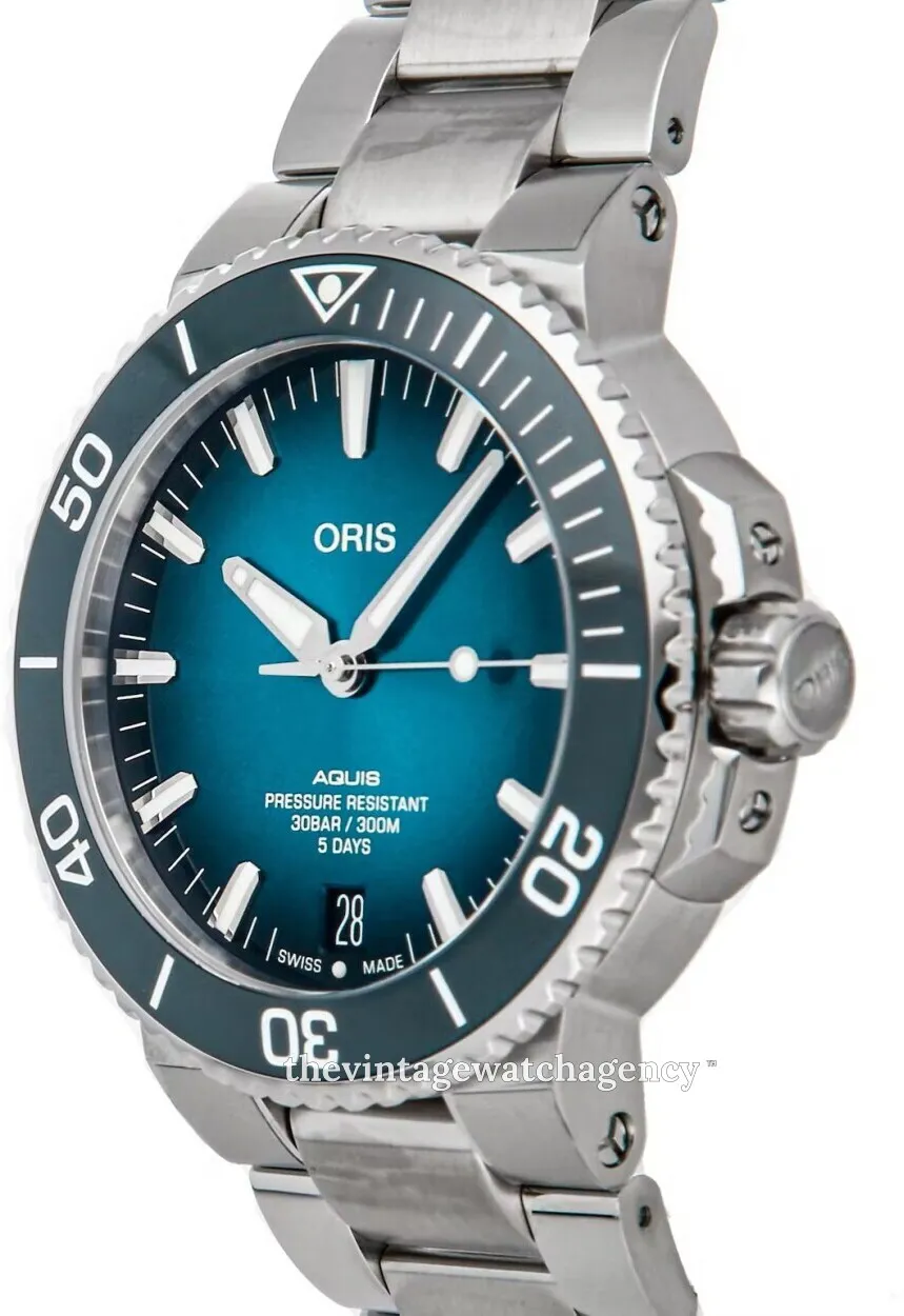 Oris Aquis 01 400 7763 4135-07 8 24 09PEB 43.5mm Stainless steel Blue 1