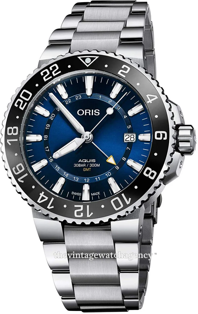 Oris Aquis 01 798 7754 4135-07 8 24 05PEB 43.5mm Stainless steel Blue