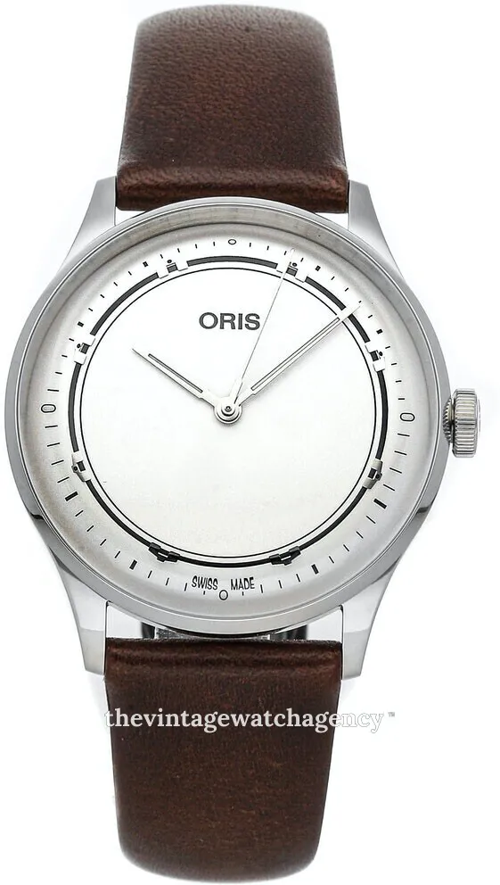 Oris Artelier 01 733 7762 4081-SET 38mm Stainless steel Silver