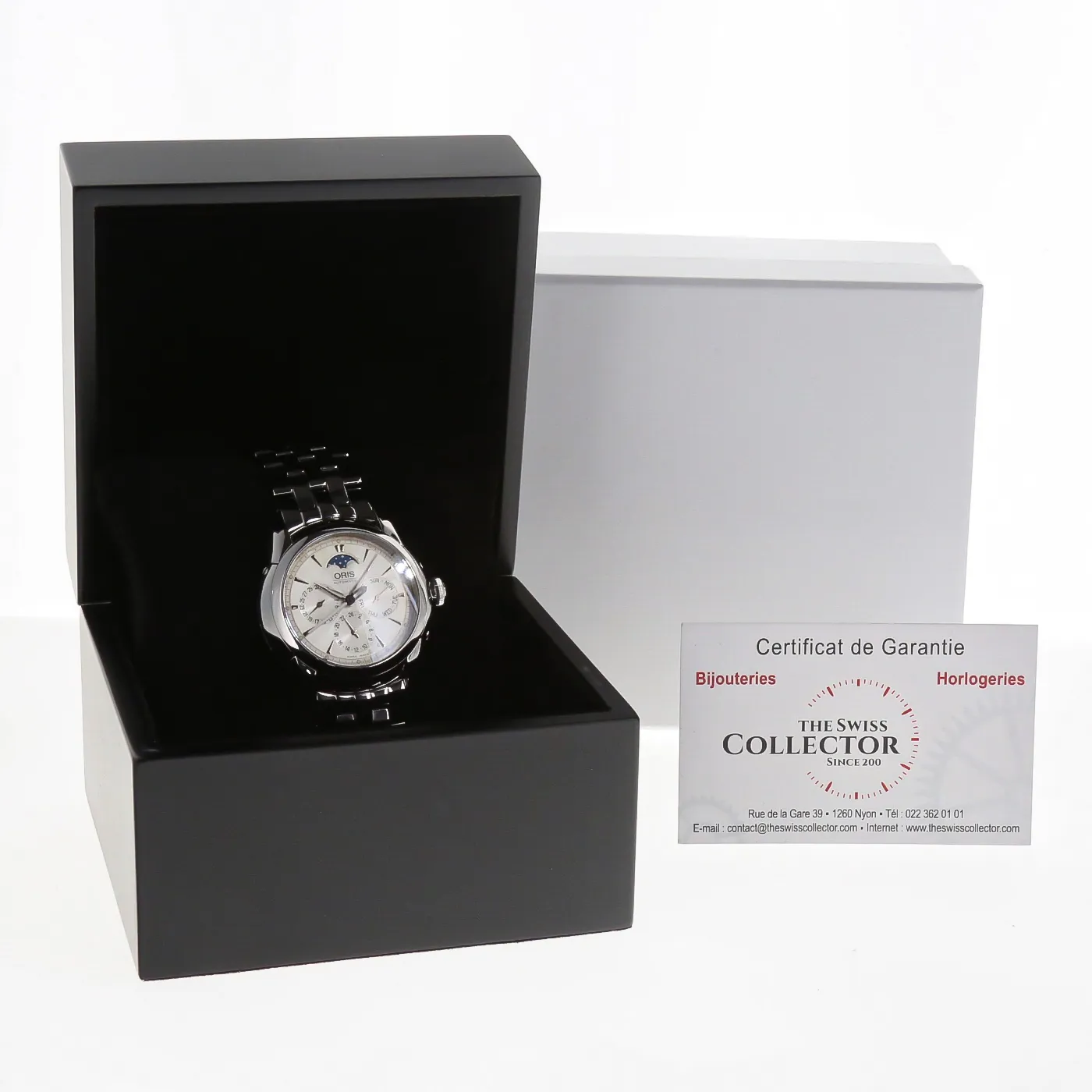 Oris Artelier Complication 7546A 40.5mm Stainless steel Gray 4