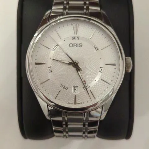 Oris Artelier Pointer Day Date 01 755 7742 4051-07 8 21 79 40mm Stainless steel Silver