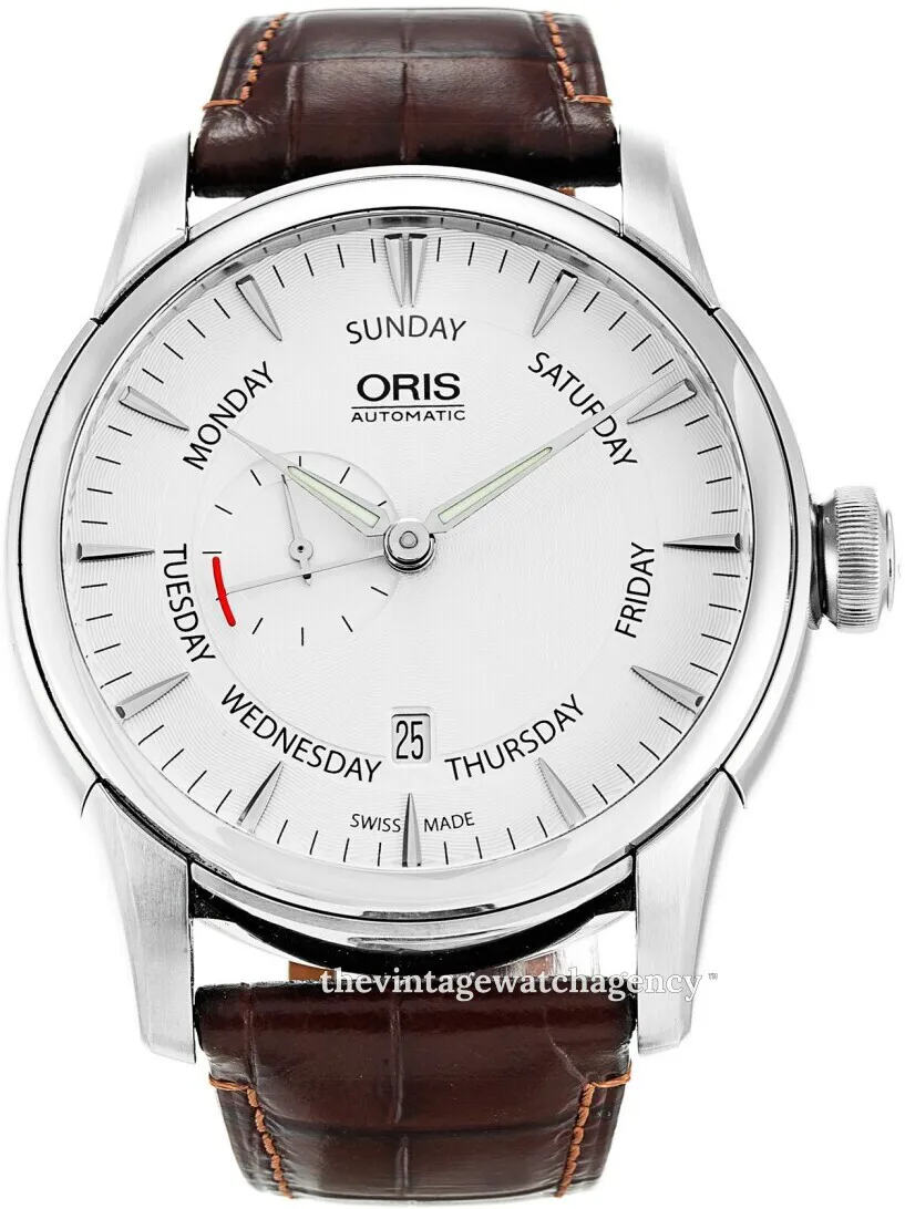 Oris Artelier Small Second 01 745 7666 4051-07 5 23 70FC 44mm Stainless steel Silver