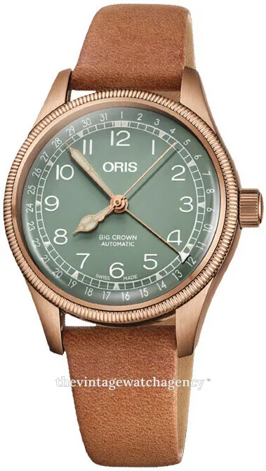 Oris Big Crown 01 754 7749 3167-07 5 17 66BR 36mm Brown bronze Green