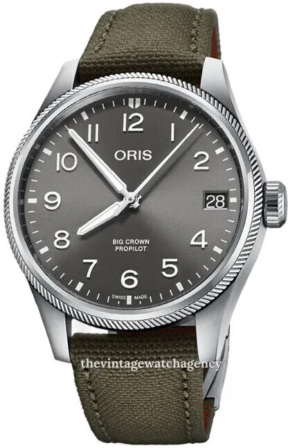 Oris Big Crown ProPilot Date 01 751 7761 4063-07 3 20 03LC 41mm Stainless steel Gray