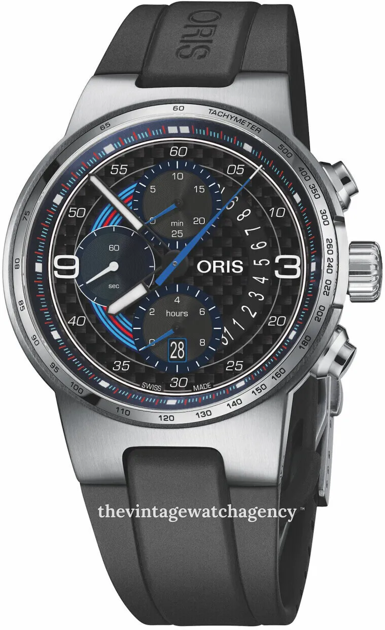 Oris Williams F1 01 774 7717 4184-Set RS 44mm Stainless steel Black