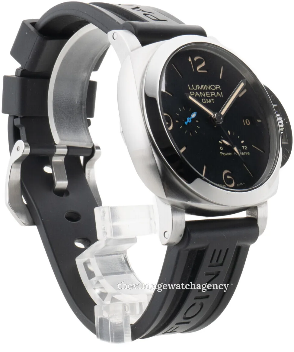 Panerai Luminor 1950 3 Days GMT Power  PAM 01321 44mm Stainless steel Black 2