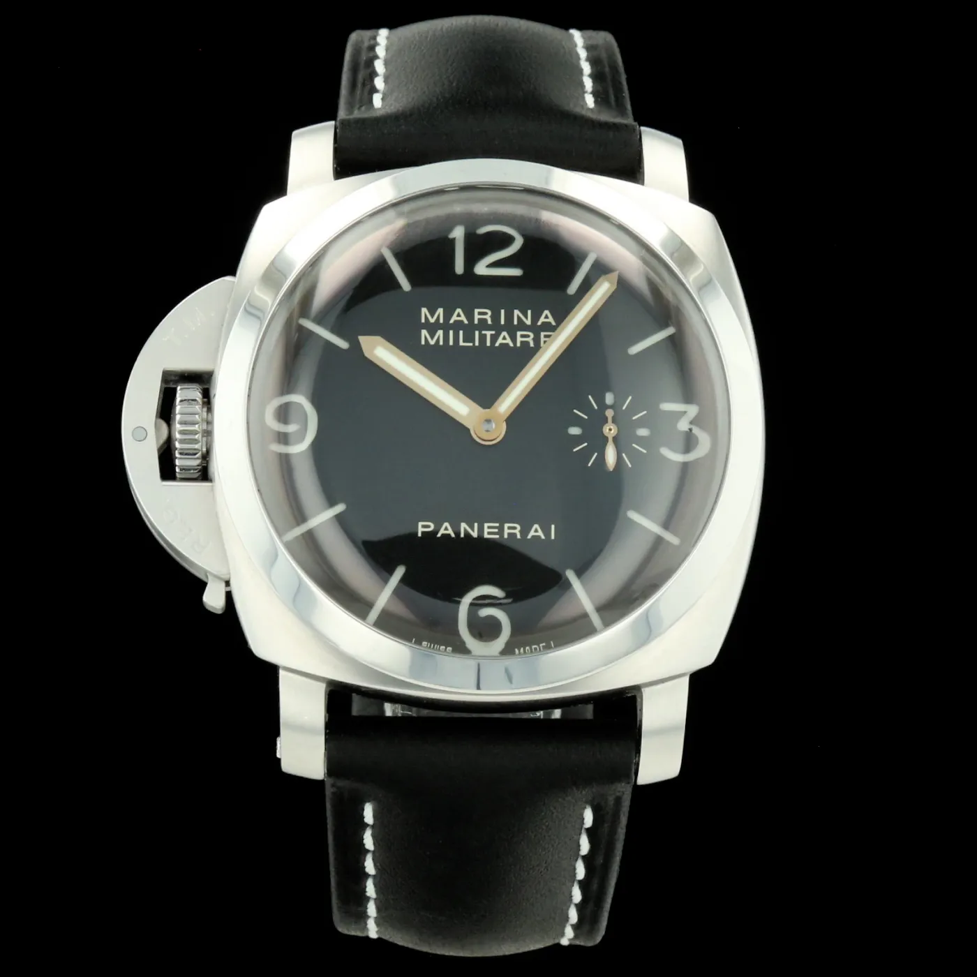 Panerai Luminor 1950 PAM 00217 47mm Stainless steel Black