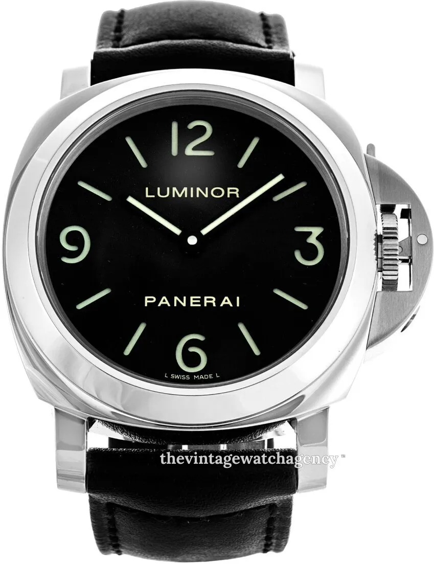 Panerai Luminor Base PAM 00112 44mm Stainless steel Black