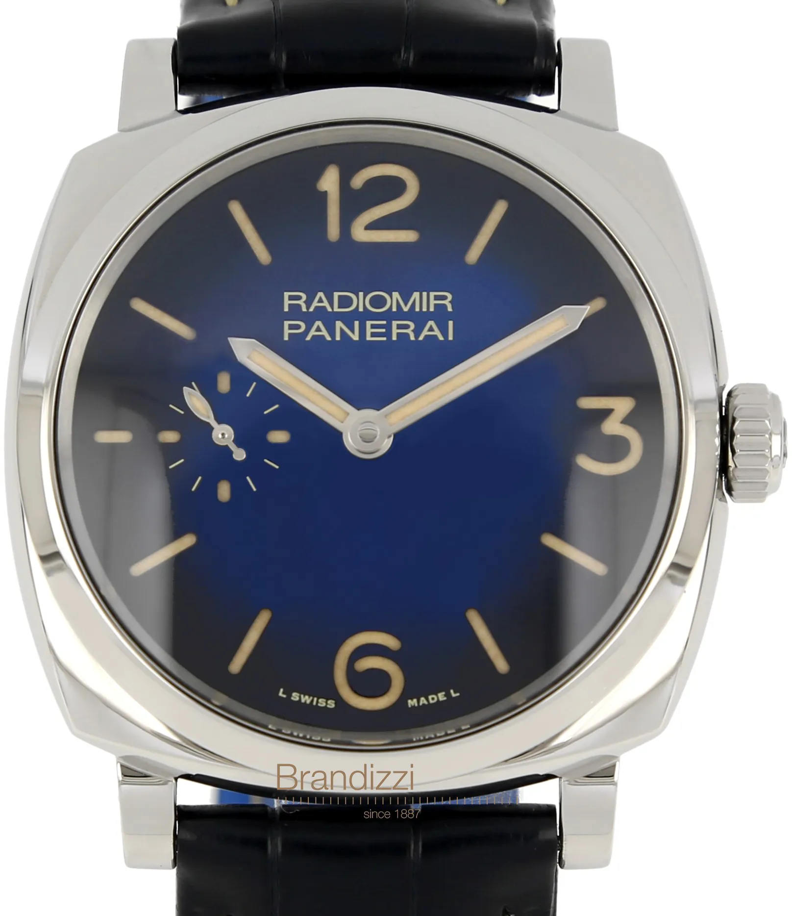 Panerai Luminor Base PAM 01144 42mm Stainless steel Blue