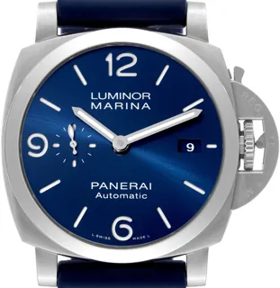 Panerai Luminor PAM01313 Stainless steel Blue