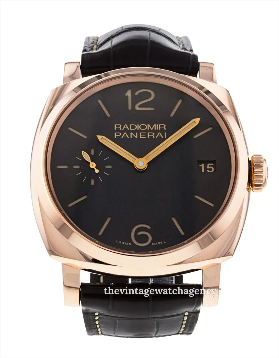 Panerai Radiomir 1940 PAM 00515 47mm Rose gold Brown